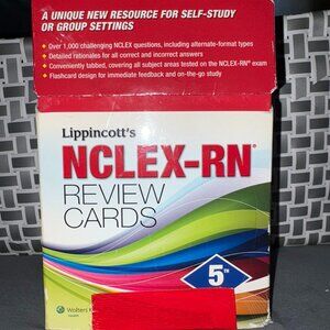 Lippincott's NCLEX_RN Review Cards 5th edition